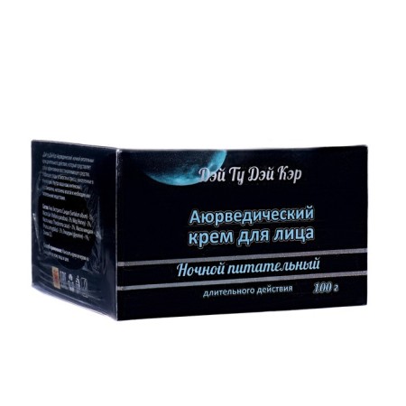 Facial cream Ayurvedic Night Day TU DY CAR NUSHICE, 100 g