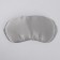 Silk sleep mask, 19 × 10 cm, elastic band is single, the color is gray