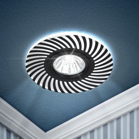 Lamp built -in era DK LD32, IP20, 50W, 115x25 mm, 4000k, white/white color-2