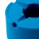 Silicone ashtray, with a lid, round, 8.3 x 4 cm, blue
