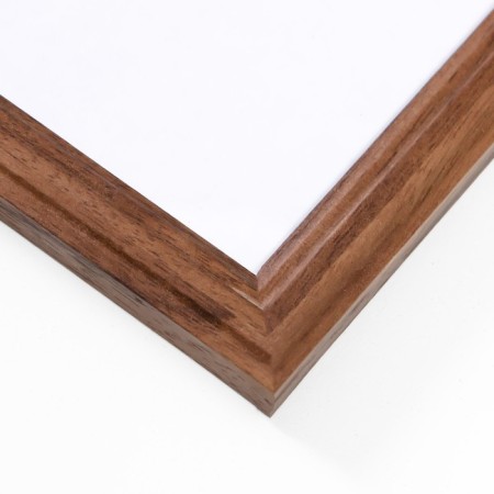 Photo frame wood 30x40 cm pine, No. 1 Mokko, 17 mm (plastic screen)-3