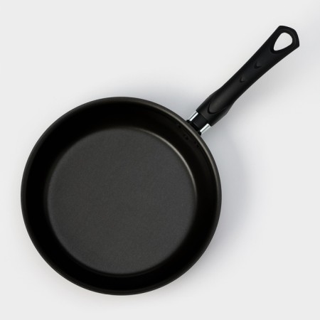 Pan “Classic Atlas”, D = 24 cm, plastic handle, glass cover, anti -stick coating, black color-3