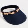Feminine visor minaku "leopard" color dark blue, rn 56-58