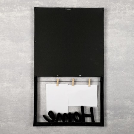 Photo frame plastic in 7 photos 10x15 cm "House" Black 55.5x33 cm-4