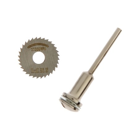 The circle of cutting for engravers and drill tundra, 22 mm + adapter 3.2 mm-1