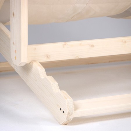 Double chair, fabric, needles, 100 × 115 × 78cm-3