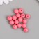 Busina silicone "Round" children's pink d = 0.9 cm