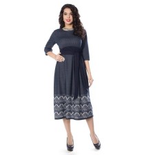 Women's dress, size 42, blue color