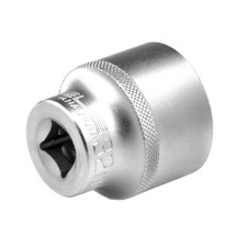 Головка торцевая Stels 13674, под квадрат, 1/2", 32 мм, двенадцатигранная, хромированная