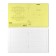 Notebook 18 sheets ruler Erichkrause Coverpro Neon "Classic", plastic cover, OFSET BOLOC, 100%, yellow