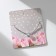Pendant "Strazinka" in the tsap, white color in silver, 40 cm