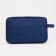 Lightning cosmetic bag, external pocket, blue color