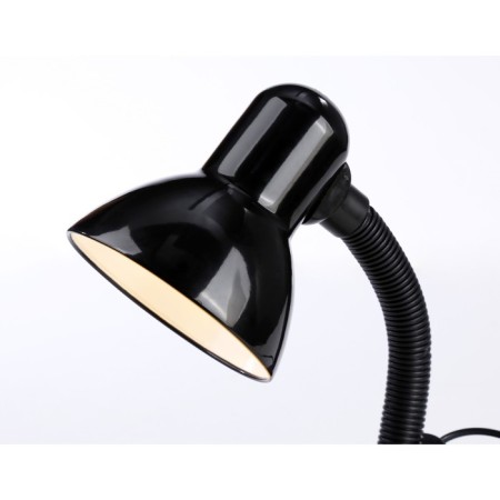 A table lamp with an E27 interchangeable lamp with an Ambrella Light, Desk, De7710, E27, Black Color-5