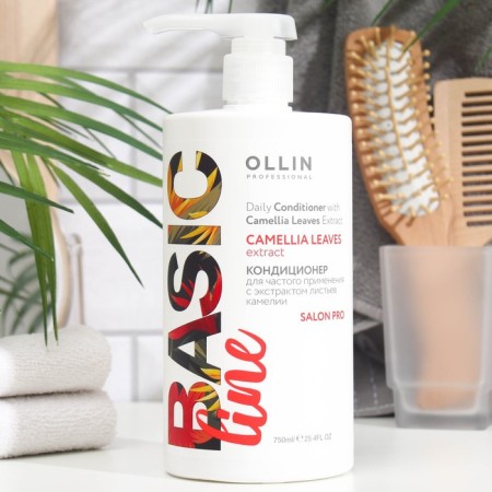Ollin Professional air conditioning for frequent use with camellia extract, 750 ml