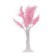 Nightlight "feathers" LED pink 17x18x35 cm