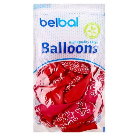 Shar Latex 14 "Heart with chalk", silkography, set of 25 pcs.-1