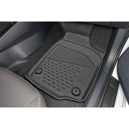 3D rug in the salon for Lada Priora, 2010-, front left, 1 pc.-4