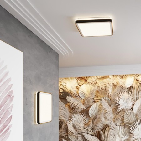 Lamp EFFA LED 48W 3000-6300K 440x440 IP43, with PDU-3