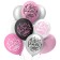 Latex ball 12 "" With DR! ", 2-hand, set of 5 pcs.