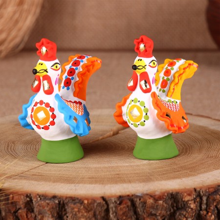 Dymkovo toy "Rooster"