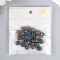 Beads for creativity plastic "Glass. Gasoline" d = 1.2 cm set 20 grams