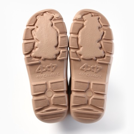Half -boots insulated women 4x4, beige color, size 36-2