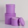 Set of boxes 3 in 1 (18*18*17/15*15*15/12*12*12 cm), lilac