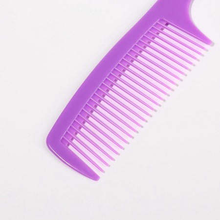 Comb, 21 × 4.5 cm, packing 25 pcs, color mix-3