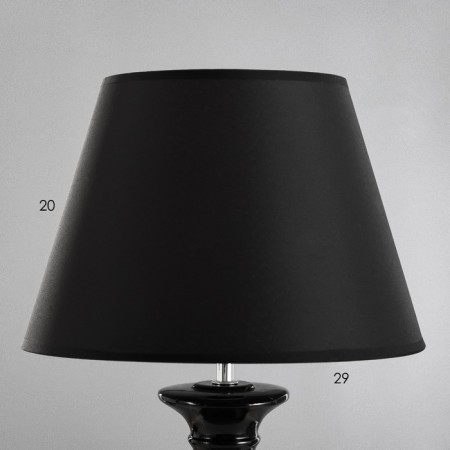 Board Lamp "Fiona" E27 40W black 30x30x49 cm Risalux-3