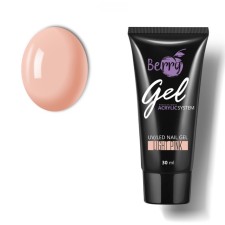 Acrylic gel Jessnail Berry Gel, tone No. 004 Light Pink, light pink, 30ml