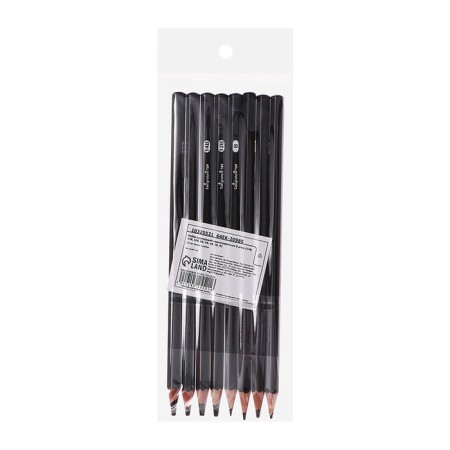 A set of pencils of chernographic 8 pieces (14V, 12V, 10V, 8V, 6V, 4V, 2V, c)-3