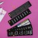 A set of cardboard bookmarks "Unicorns rule the world (5 pcs)