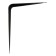 Tundra bracket, 200x150x0.8 mm, black