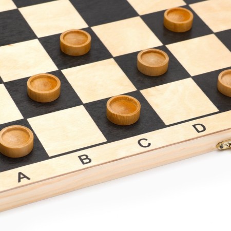 ALTAYSKY checkers, 40 x 40 cm board-6