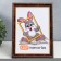 Photo frame plastic 15x21 cm 982 Dark nut (25/1000)