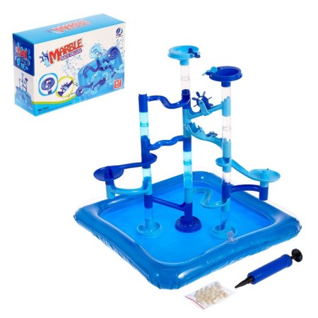 Designer Marbble "Water attraction", 47 parts, with a pool
