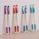 A set of makeup brushes, bilateral, with an applicator, 12.5 (+/- 1) cm, 2 pcs, color mix
