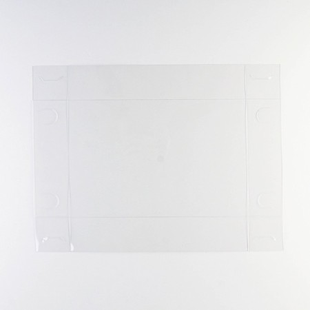 Cookie box, confectionery packaging with PVC lid, "roses", 20 x 30 x 8 cm-4
