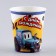 A single -boiled -paper glass "Tractor", 250 ml