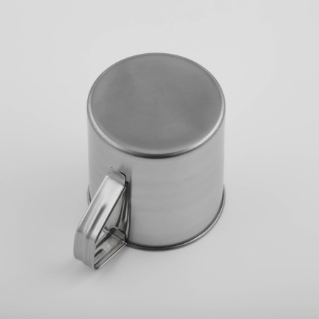 Stainless steel mug of the India, 500 ml, d = 9 cm-5