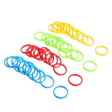 Board game for speed "finger up", cards, plastic rings, 1-6 players, 3+-1