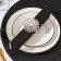 Elizabeth napkin ring, 6.5 × 6 cm, silver color