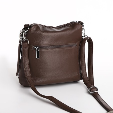 Love bag with lightning, brown color-1
