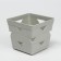 Organizer for storing cosmetic supplies, 10 × 10 × 9 cm, color mix