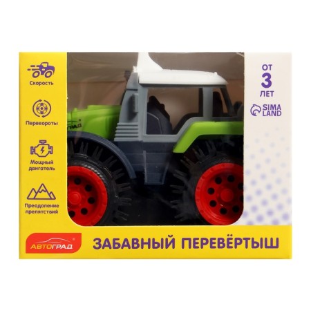The “Farmer owner” tractor, works on batteries, green color-6
