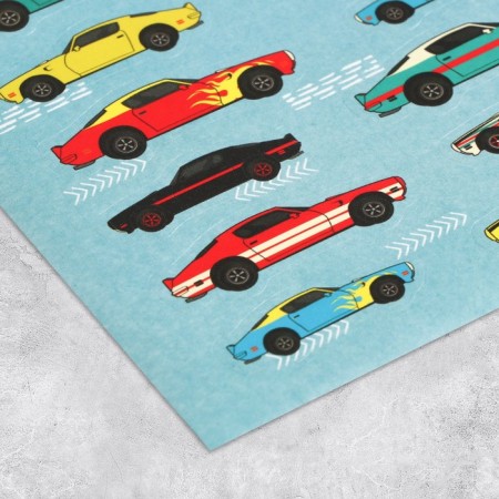 Paper stickers "Drive", 11 x 16 cm
