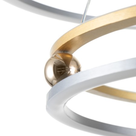 Light "Sphere" LED 272W 3000-6000K gray-gold 64x65x7cm Bayerlux-5