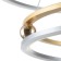 Light "Sphere" LED 272W 3000-6000K gray-gold 64x65x7cm Bayerlux