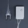 Garland “thread” 10 m with nozzles “needle”, IP20, transparent thread, 100 LED, glow of multi, 8 modes, 220 V