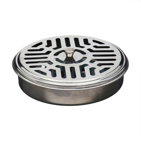 A spiral stand from mosquitoes, for incense, with a lid, metal-5